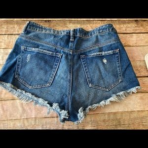 Pacsun denim festival shorts size 27